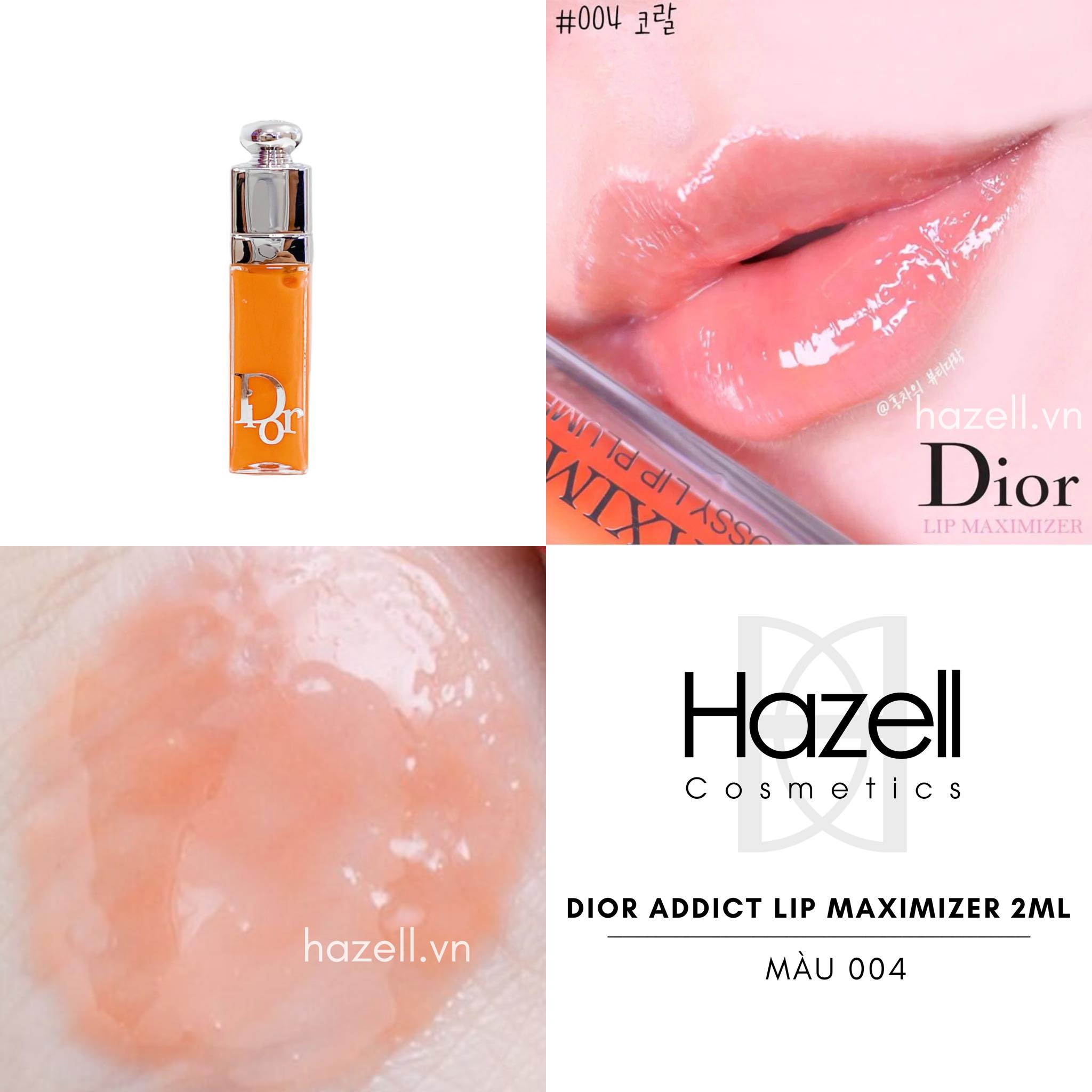 Son dưỡng Dior collagen addict lip maximizer mini 004 Coral Cam san hô HapuMart #12 Son dưỡng Dior collagen addict lip maximizer mini 004 Coral Cam san hô HapuMart